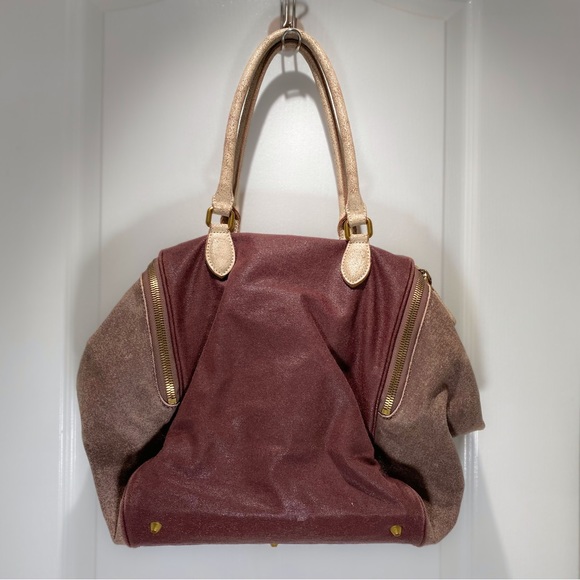 Liebeskind multi compartment handbag | zippers | gold tone hardware - Picture 4 of 10